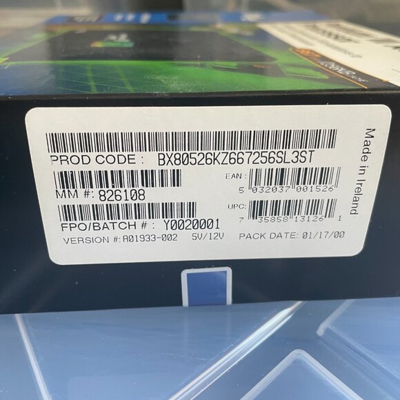 Vintage NEW SEALED SLOT 1 Intel Pentium 3 Xeon 667Mhz Processor - New in Box - Picture 4 of 7